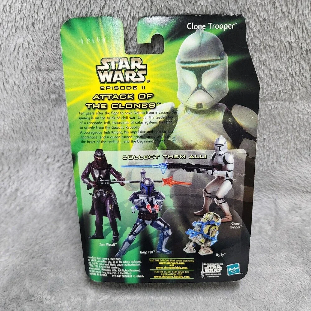 Star Wars 2001 Attack of The Clones Sneak Preview Clone Trooper